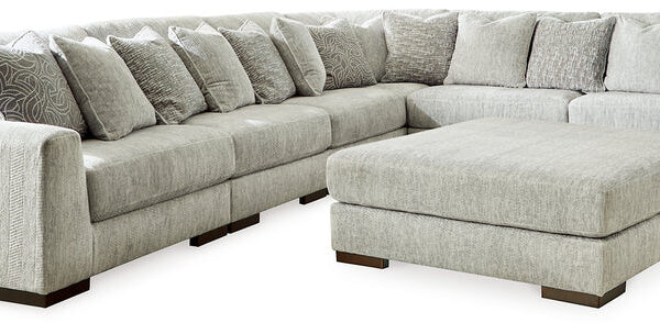 Regent Park 6-Piece Sectional with Ottoman