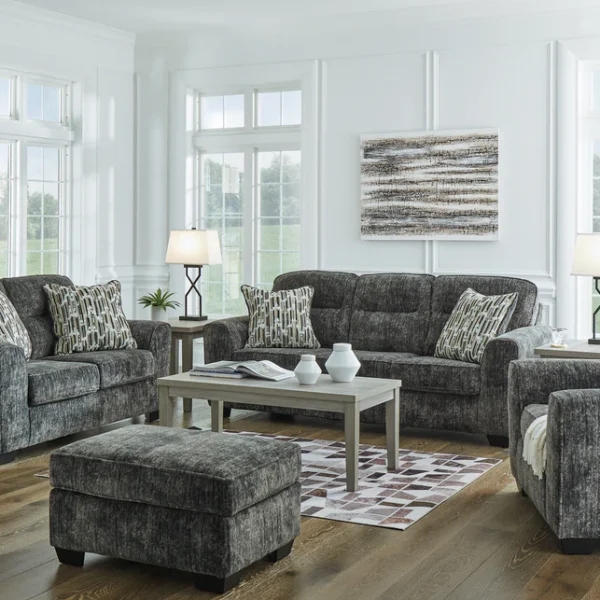 Lonoke Sofa, Loveseat, Chair and Ottoman