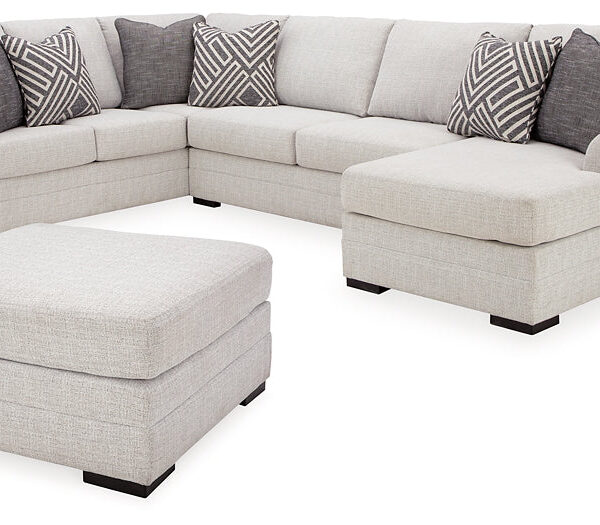 Koralynn 3-Piece Sectional with Ottoman