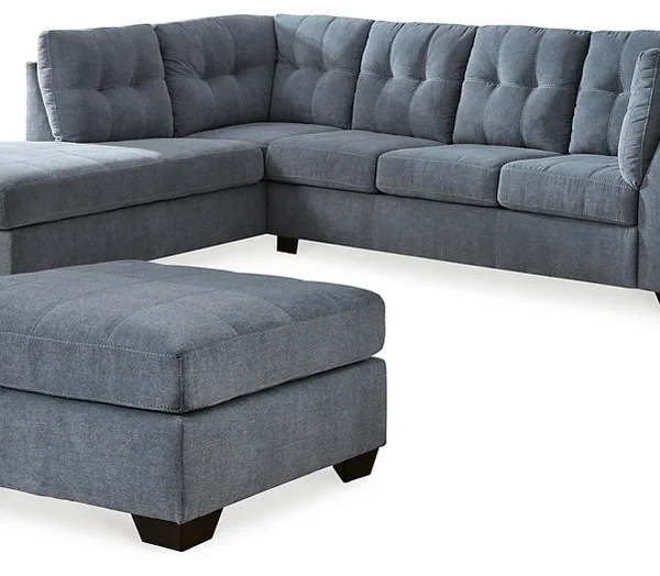 Marleton 2-Piece Sectional with Ottoman