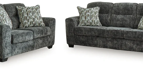 Lonoke Sofa and Loveseat