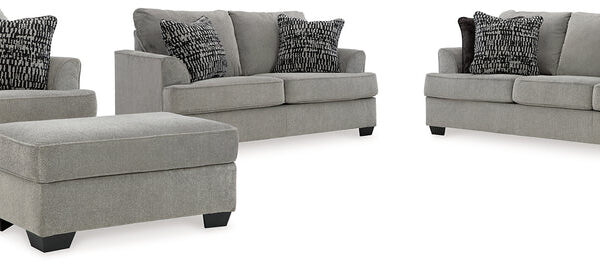 Deakin Sofa, Loveseat, Chair and Ottoman