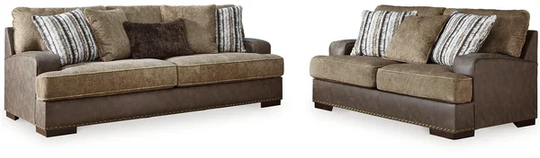 Alesbury Sofa and Loveseat