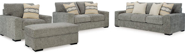 Dunmor Sofa, Loveseat, Chair and Ottoman
