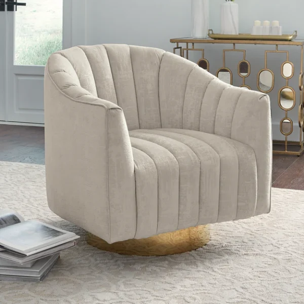 Penzlin Swivel Accent Chair
