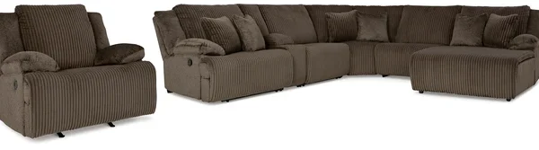 Top Tier 6-Piece Sectional with Recliner