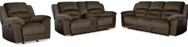 Dorman Sofa, Loveseat and Recliner