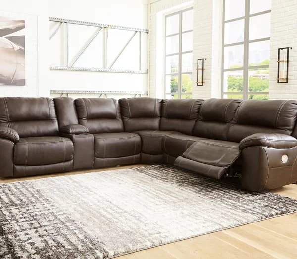 Dunleith 6-Piece Power Reclining Sectional