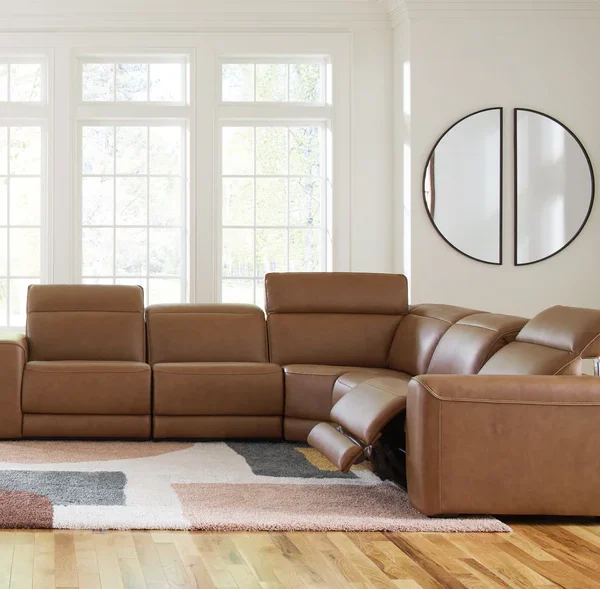 Magic Man 5-Piece Power Reclining Sectional