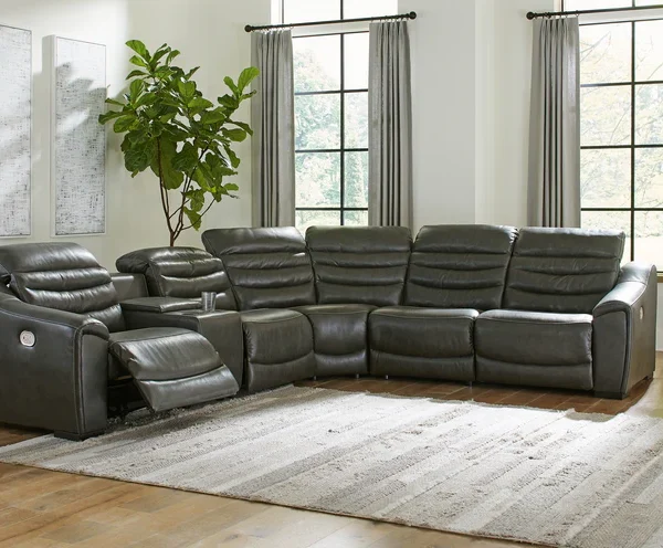 Center Line 6-Piece Power Reclining Sectional