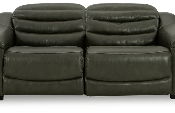 Center Line 2-Piece Power Reclining Sectional Loveseat