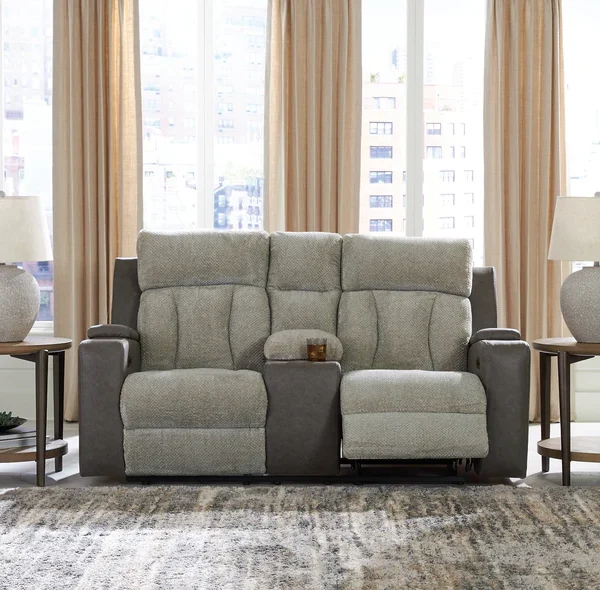 WhipLash PWR REC Loveseat/CON/ADJ HDRST