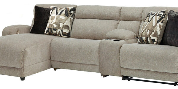 Colleyville 4-Piece Power Reclining Sectional with Chaise