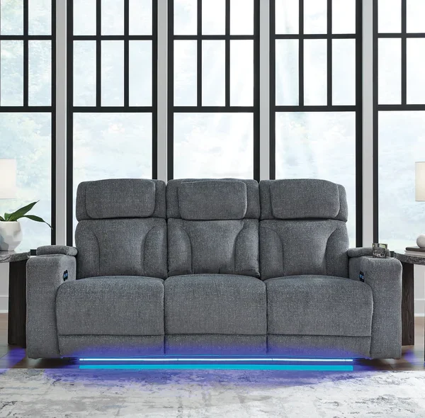 Studio Cave PWR REC Sofa with ADJ Headrest