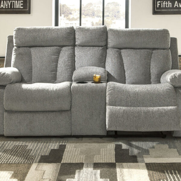 Mitchiner DBL Rec Loveseat w/Console