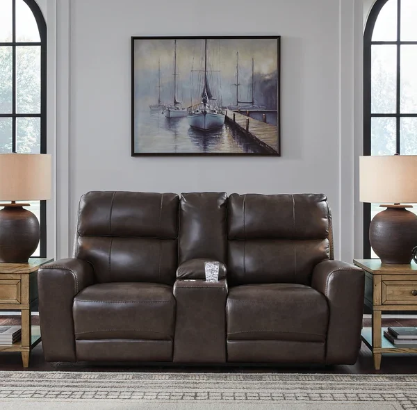 Crossplex PWR REC Loveseat/CON/ADJ HDRST