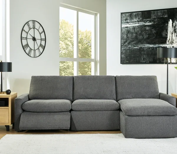 Hartsdale 3-Piece Right Arm Facing Reclining Sofa Chaise