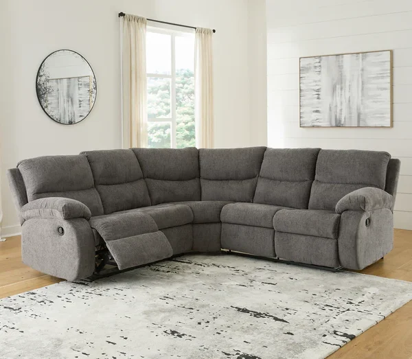 Museum 2-Piece Reclining Sectional