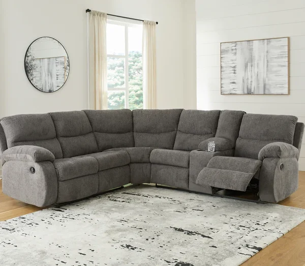 Museum 2-Piece Reclining Sectional