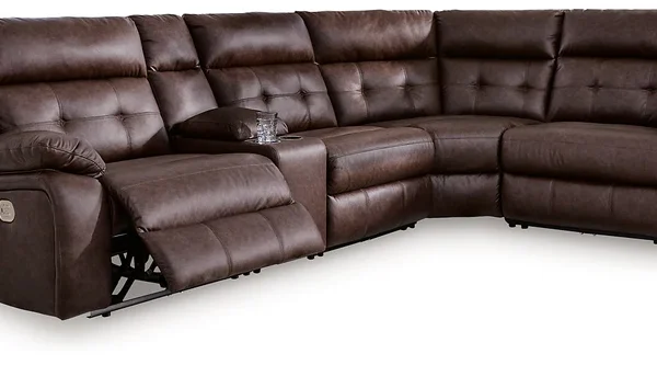 Punch Up 5-Piece Power Reclining Sectional