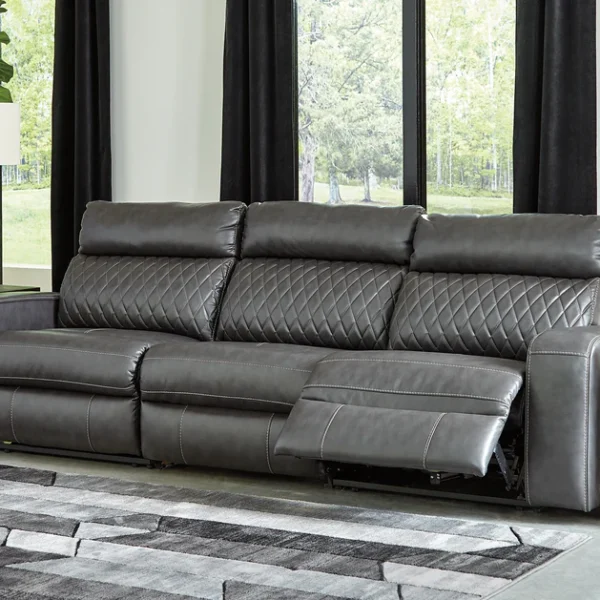 Samperstone 3-Piece Power Reclining Sectional Sofa