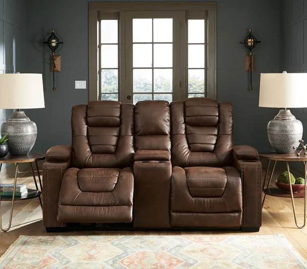 Owner's Box PWR REC Loveseat/CON/ADJ HDRST