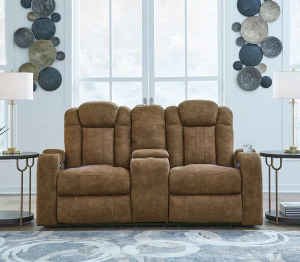 Wolfridge PWR REC Loveseat/CON/ADJ HDRST